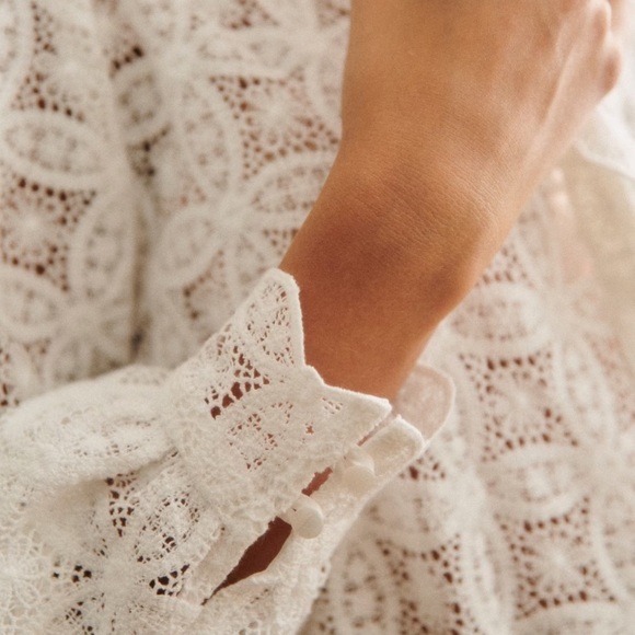 Sezane Chlo shirt new with tag size 36/4 - Picture 7 of 16